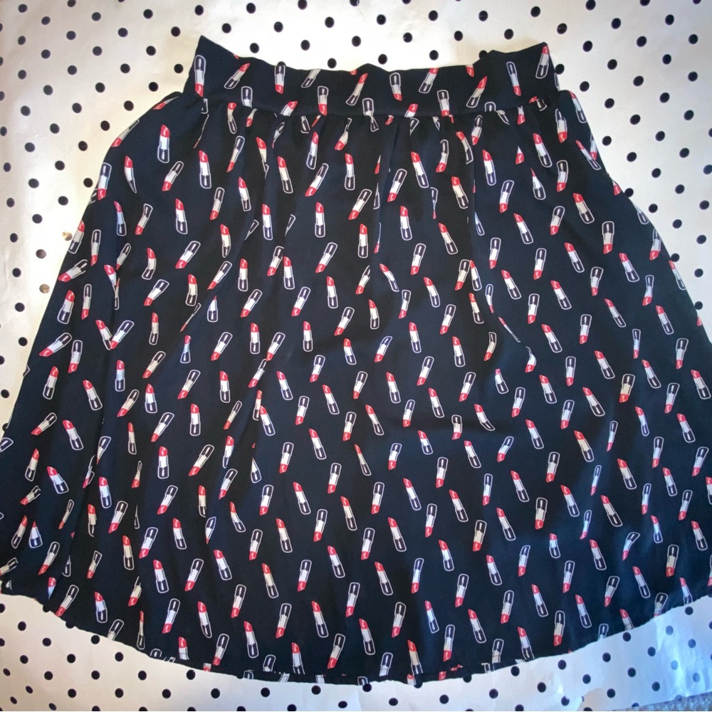 Double Trouble Apparel Lipstick Skirt sz XL